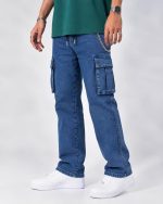Six Pocket Cargo Jens – Blue